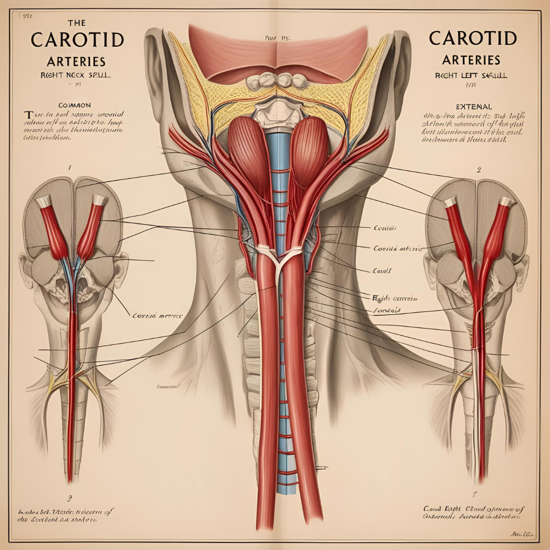 carotides anatomie vue d'artiste